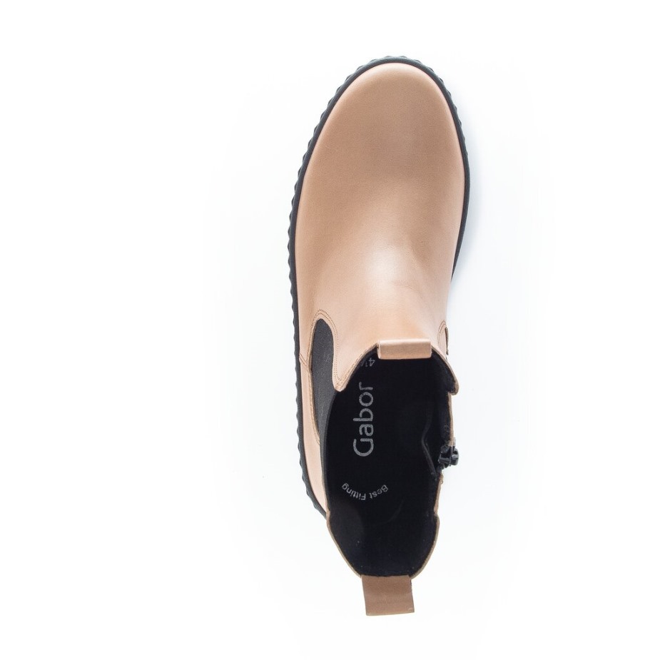 Gabor 93712-24 - Bruin Glad Leer