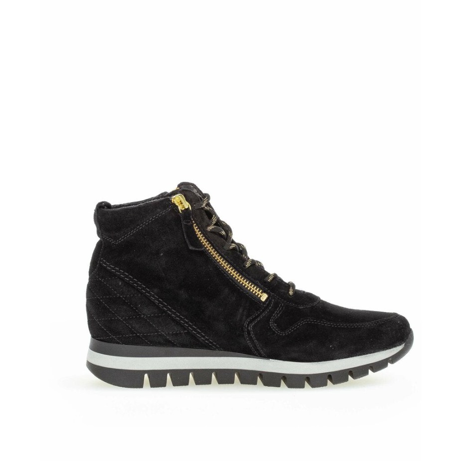 Gabor 96455-47 - Zwart Suède