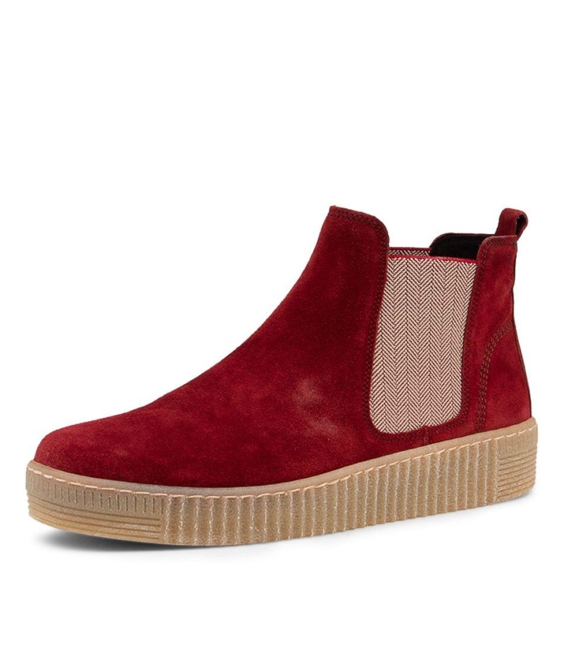 Gabor Angels Dark Opera Suède Enkellaarzen