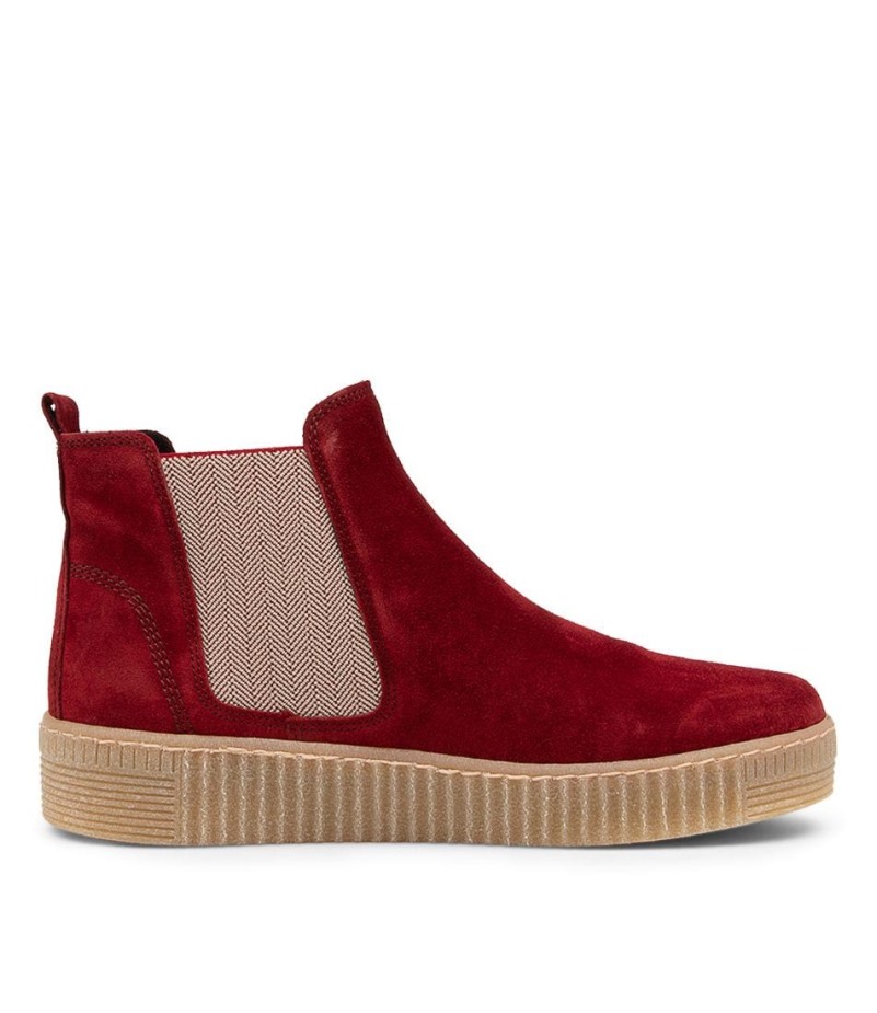 Gabor Angels Dark Opera Suède Enkellaarzen