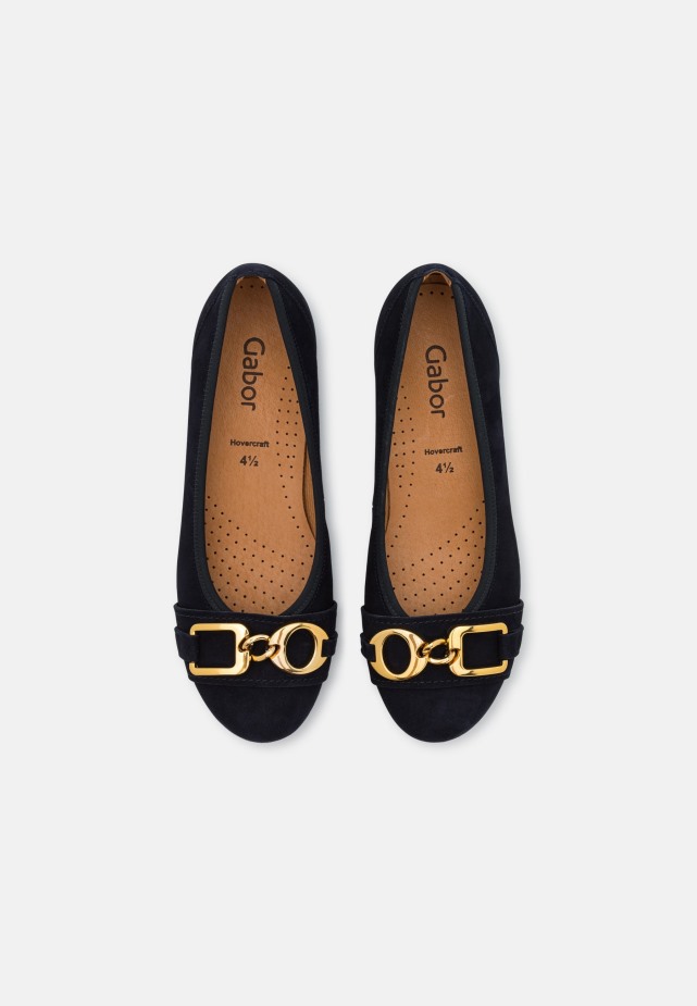 Gabor Balletpumps Donkerblauw