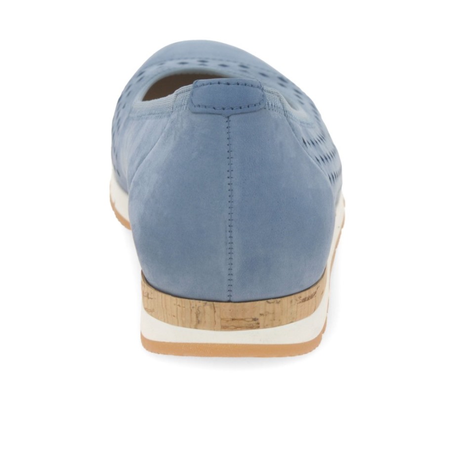 Gabor Berry Dames Punch Detail Schoenen Heaven Nubuck