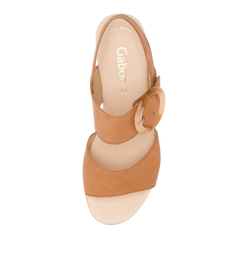 Gabor Betty Cognac Leer