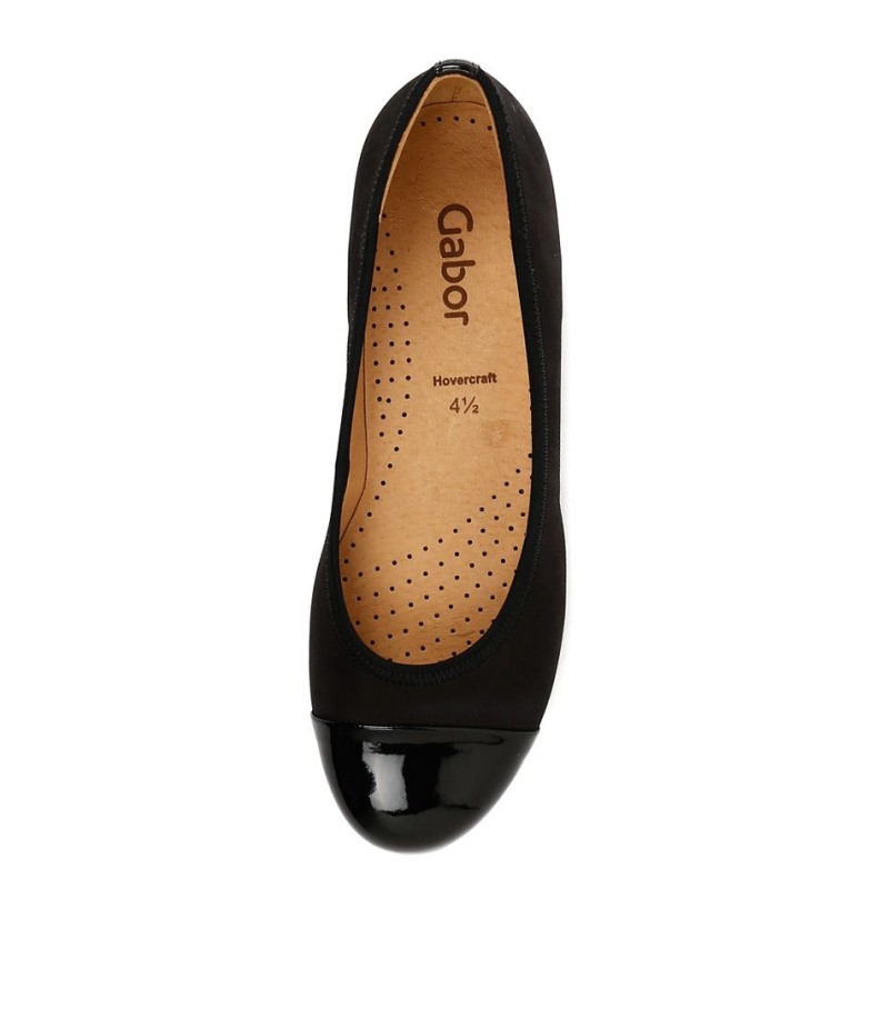 Gabor Bigit Zwart Suède