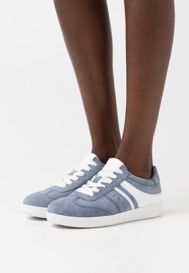 Gabor Blauw/bruin/witte Sneakers