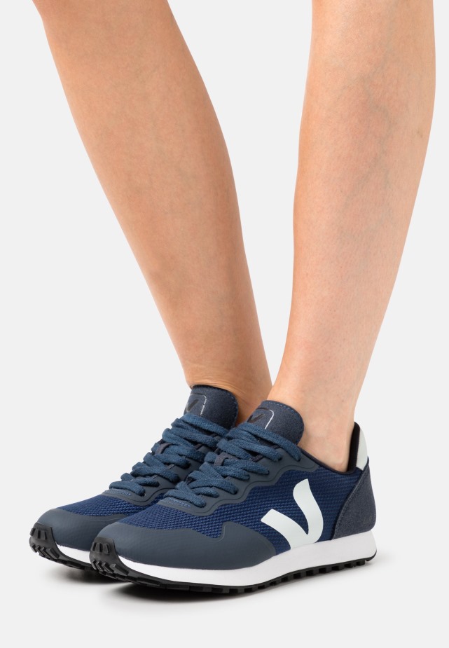 Gabor Blauw/bruin/witte Sneakers