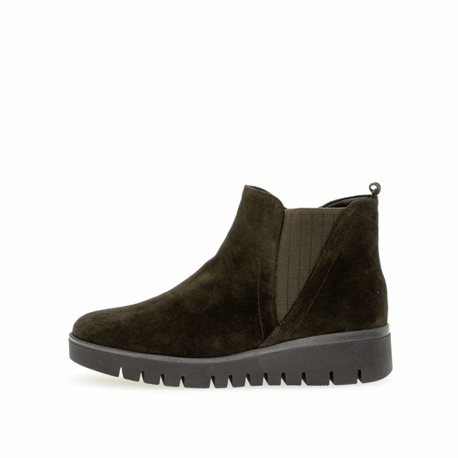 Gabor Chelsea Sneaker Groen Leger