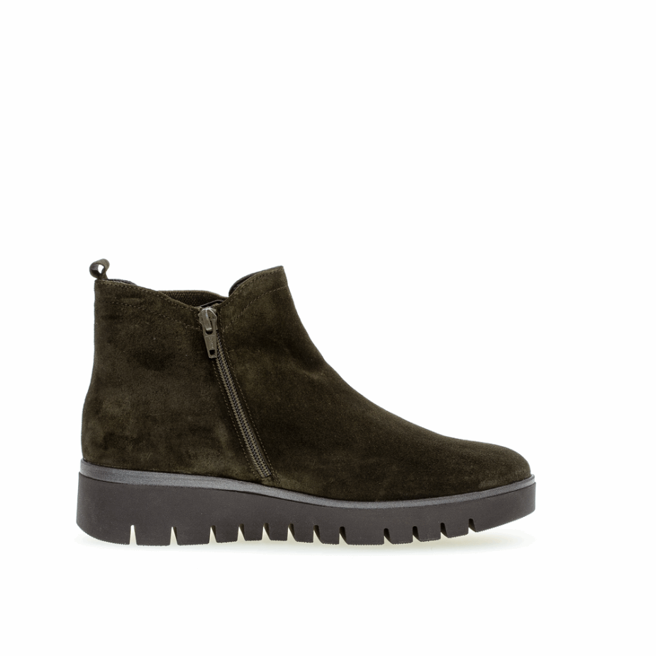 Gabor Chelsea Sneaker Groen Leger