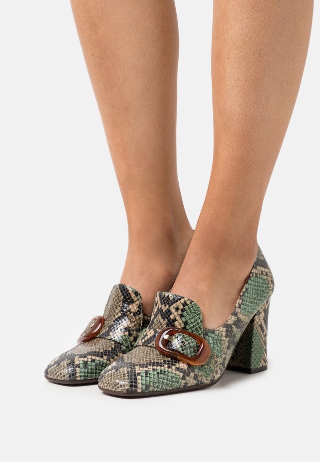 Gabor Donkerblauw Leer - Klassieke Hakken