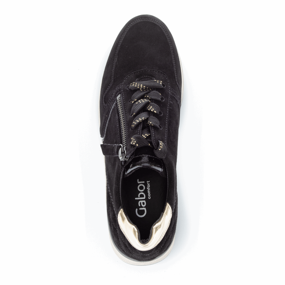 Gabor Donkerbruine Sneaker