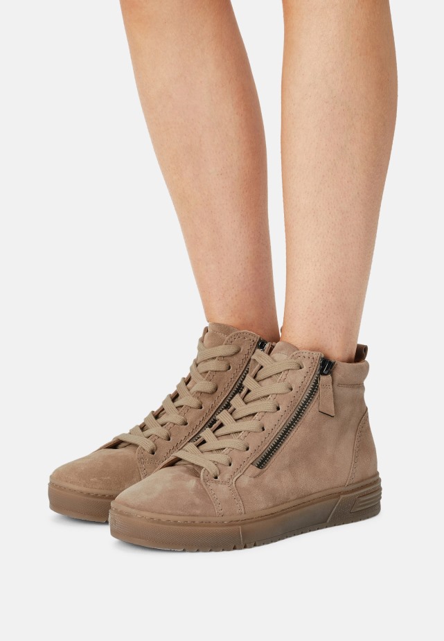 Gabor Donkerroze Enkellaarzen