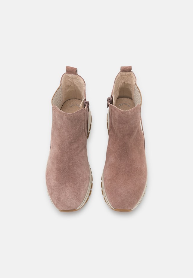 Gabor Donkerroze Enkellaarzen