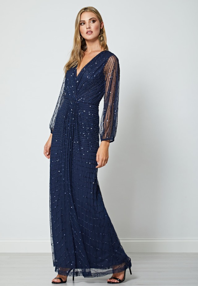 Gabor Dunkelblau Hoge Hakken