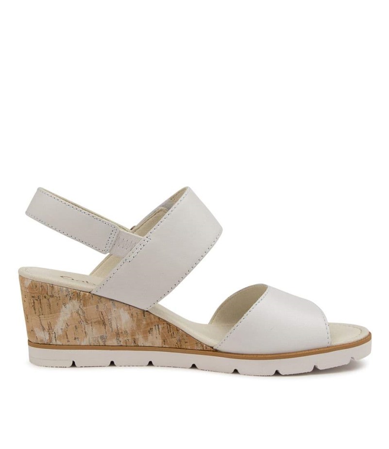 Gabor Freeda Wit Leer