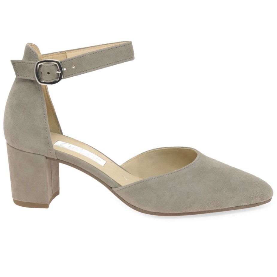 Gabor Gala Dames Open Pumps Visone Suède