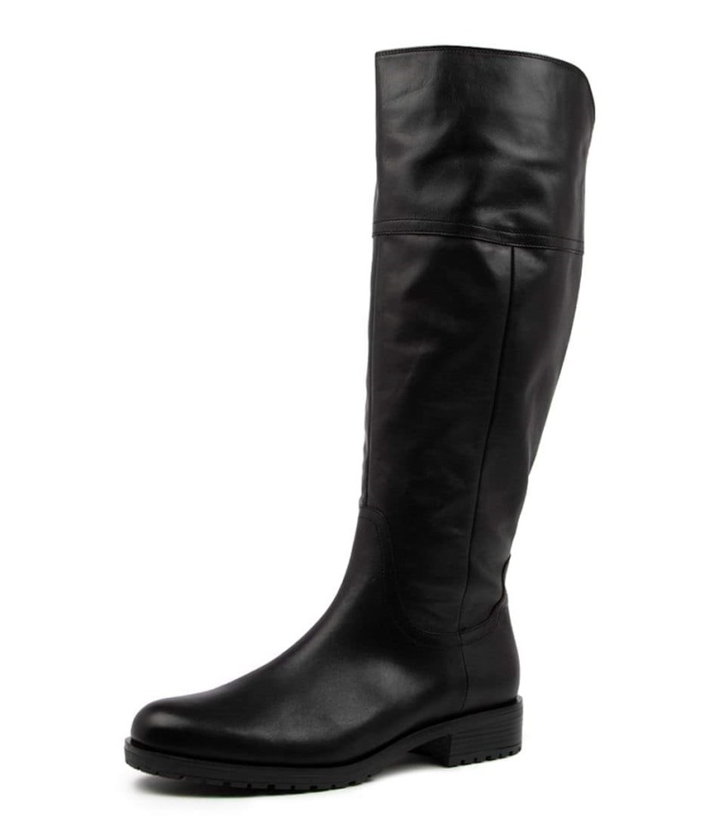 Gabor Inktzwart Leer