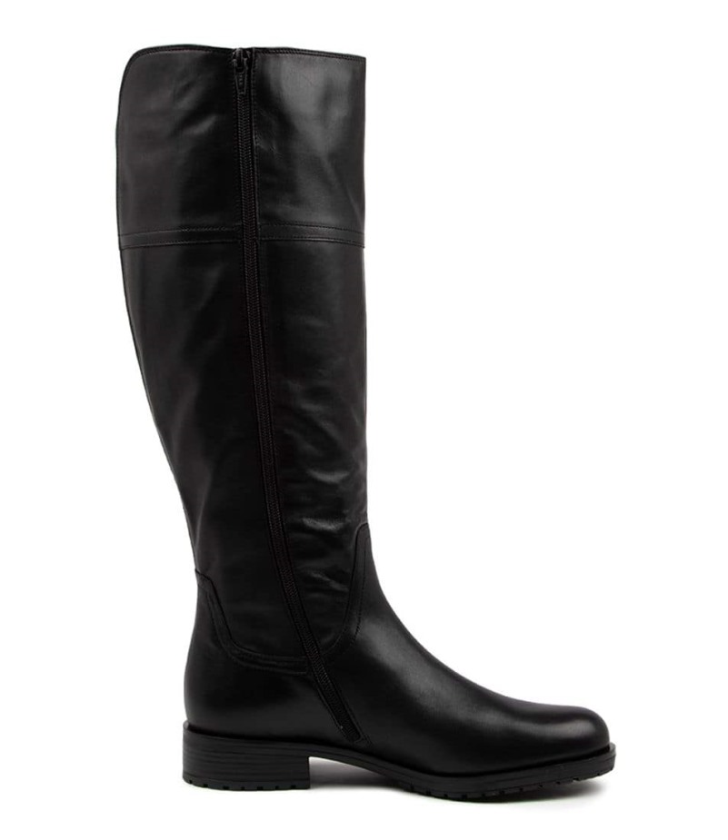 Gabor Inktzwart Leer