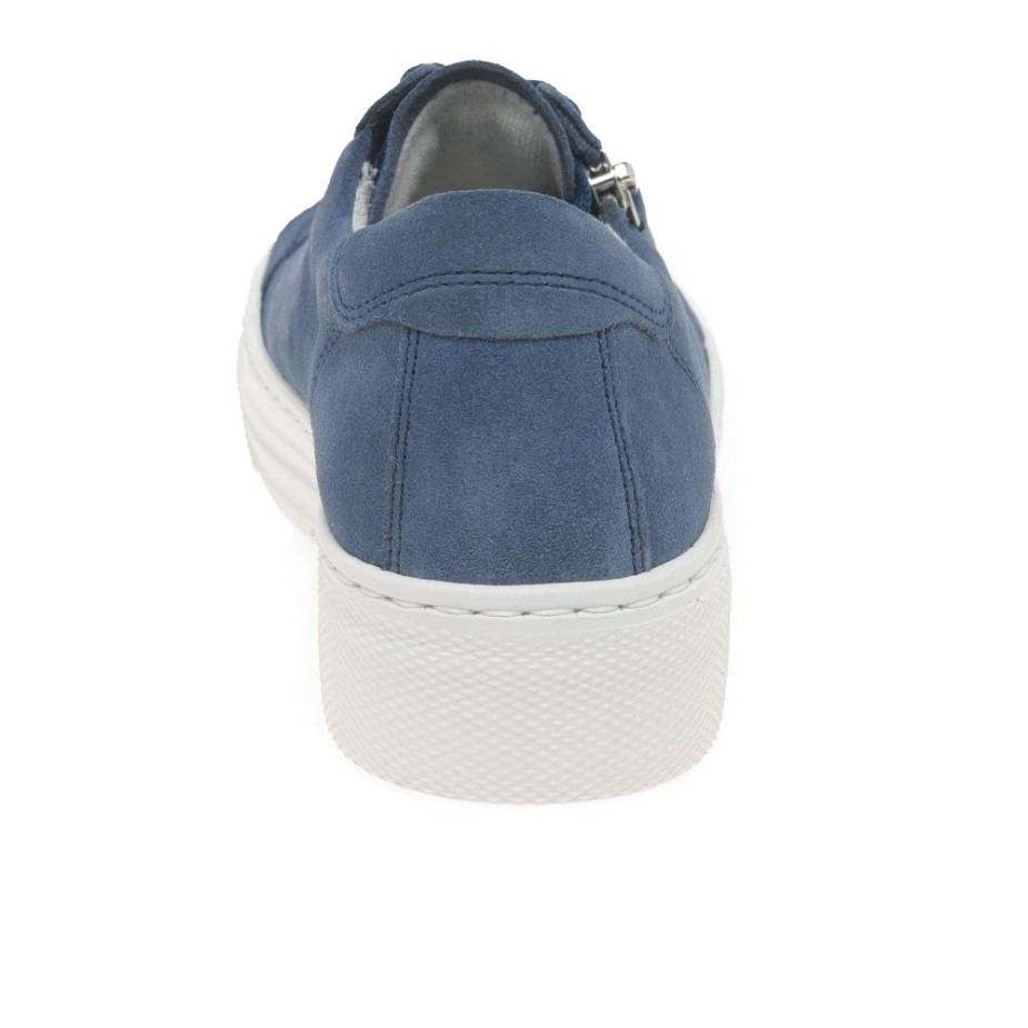 Gabor Jeans Suède Campus Damessneakers