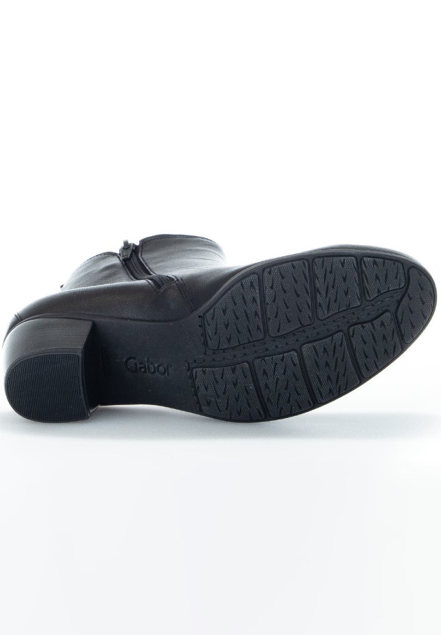 Gabor Klassieke Enkellaarzen Zwart