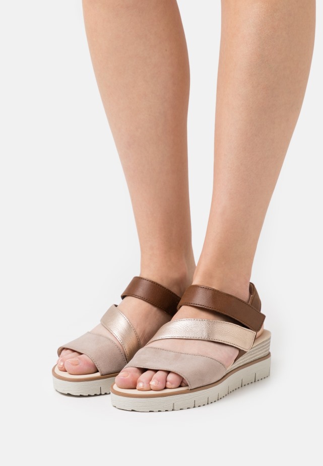 Gabor Latte Plateausandalen