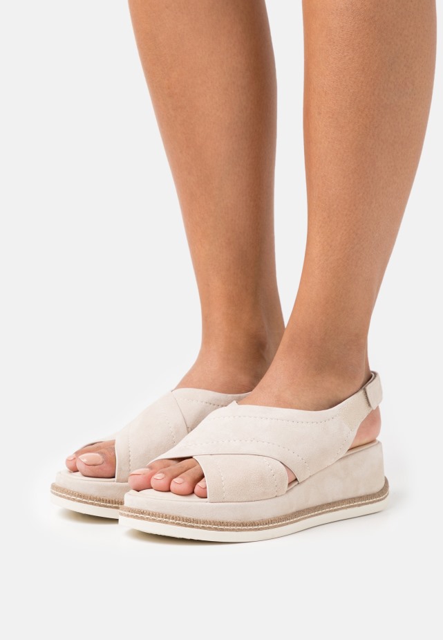 Gabor Latte Plateausandalen