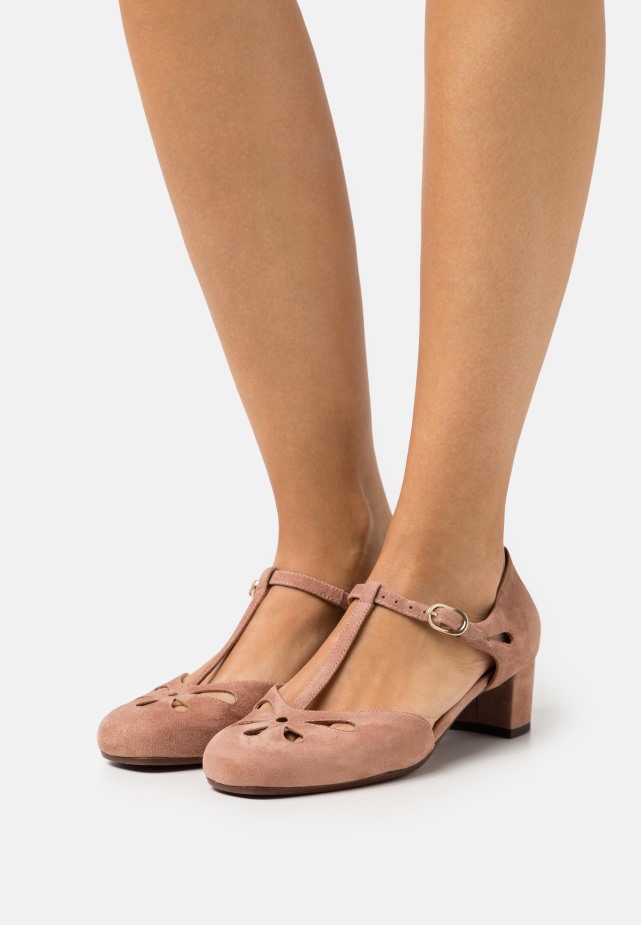 Gabor Leer - Klassieke Hakken Donkerblauw