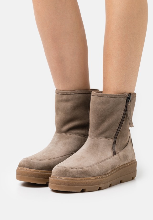 Gabor Lichtbruine Klassieke Enkellaarsjes