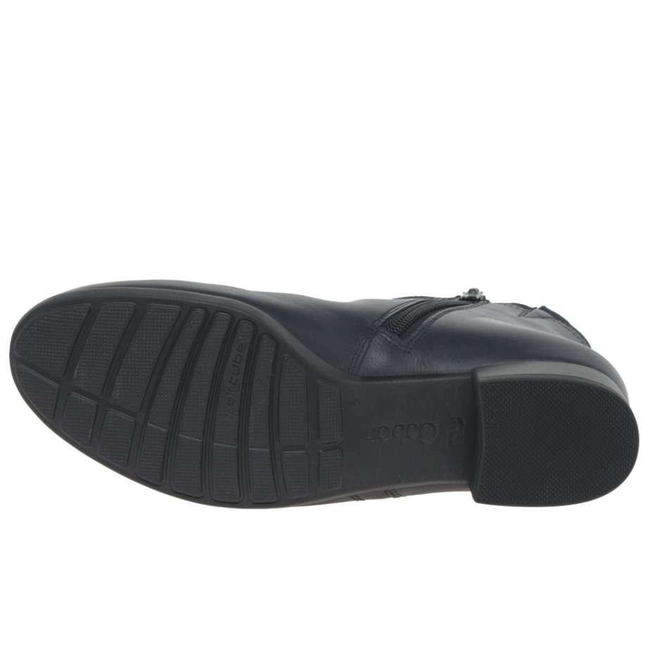 Gabor Middernacht Lea Suède Briano Dames Enkellaarzen