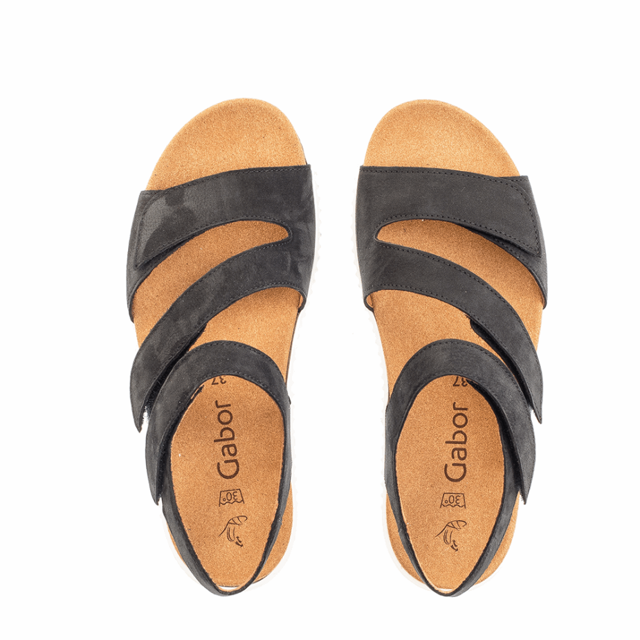 Gabor Nachtblauwe Enkelband Sandaal