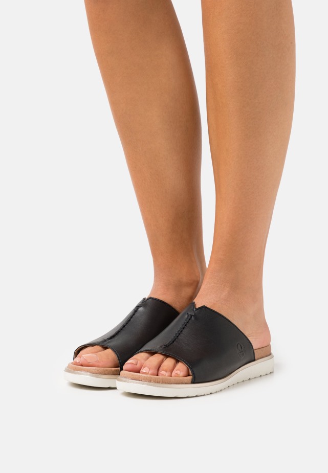 Gabor Nachtblauwe T-bar Sandalen