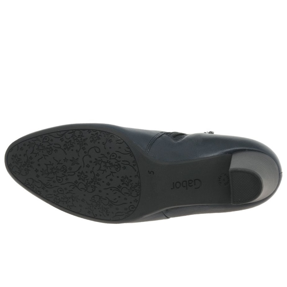 Gabor Navy Matlock Enkellaarzen Voor Dames