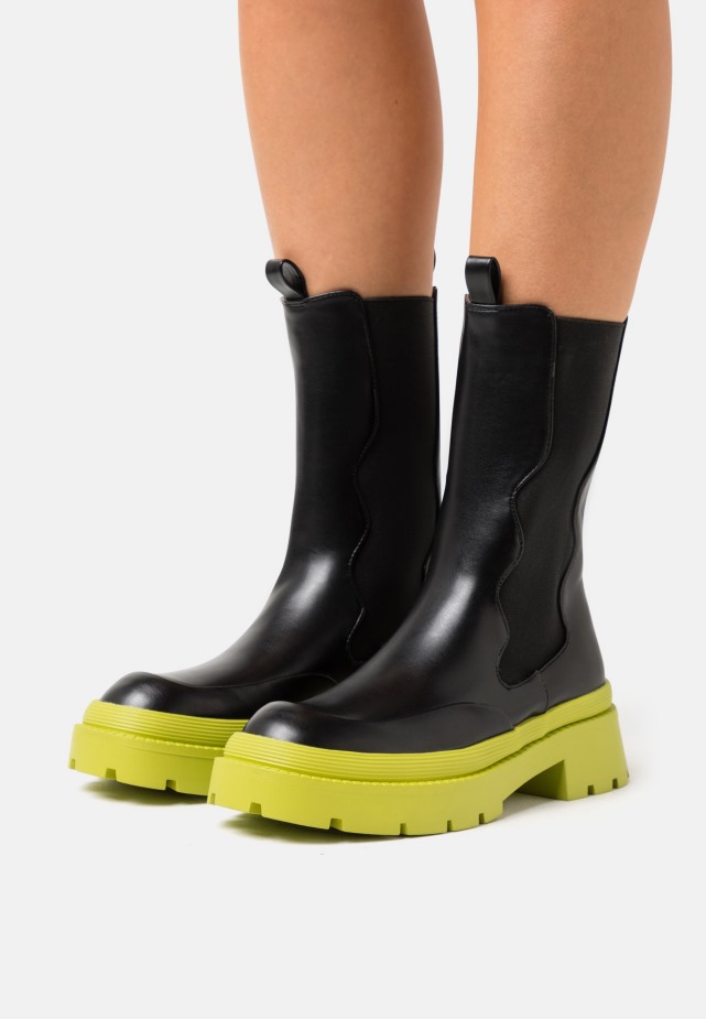 Gabor Plateau Laarzen Rosso