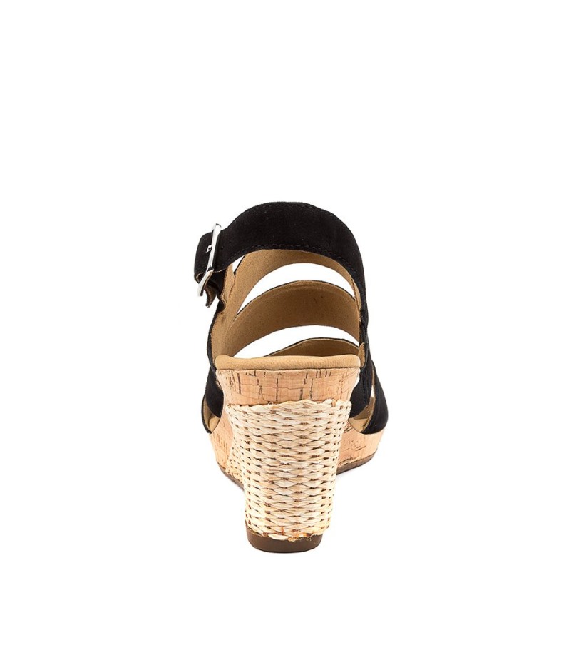 Gabor Poppy Zwart Suède