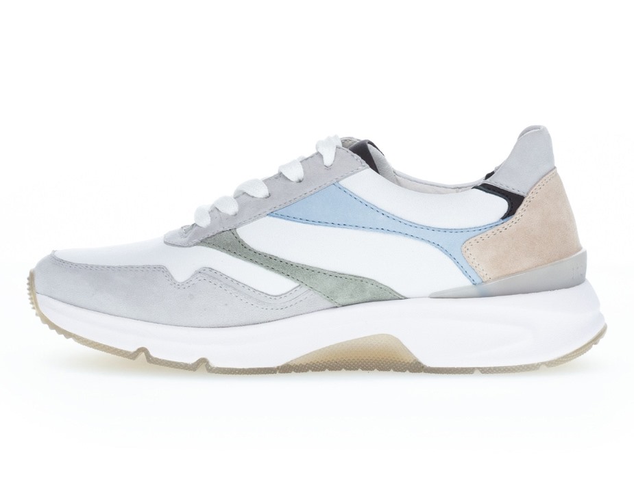 Gabor Rolling Soft 8689652 Acro - Wit Lt Grijs Pino