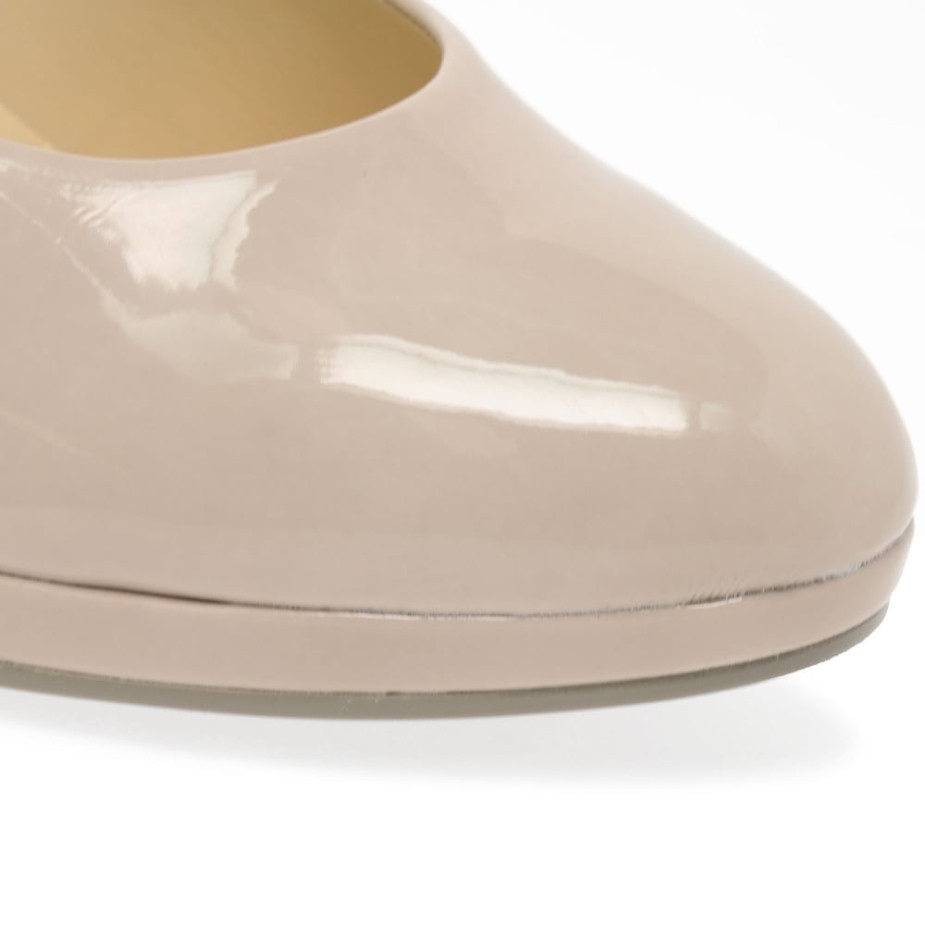 Gabor Sand Patent Prachtige Pumps Met Hoge Hak Voor Dames