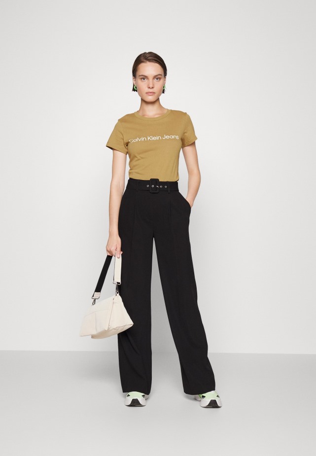 Gabor Sandalen Met Plateauzool Van Konijn/zijde/pinda