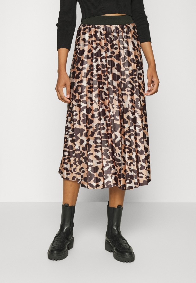 Gabor Sandalen Met Plateauzool Van Konijn/zijde/pinda