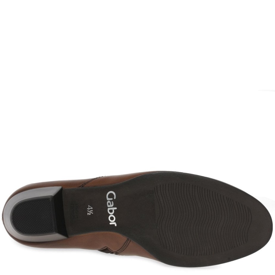 Gabor Sattel Rachel Leren Wijde Laarzen