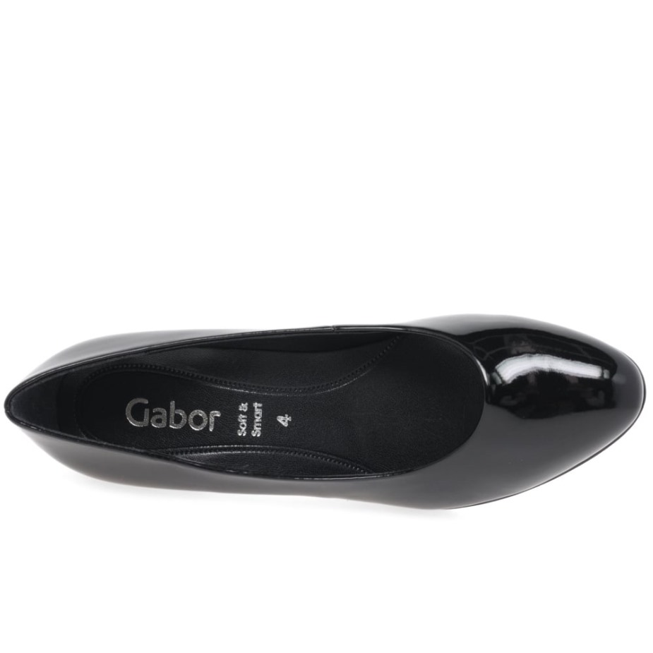Gabor Splendid Dames Pumps Met Hoge Hak Zwart