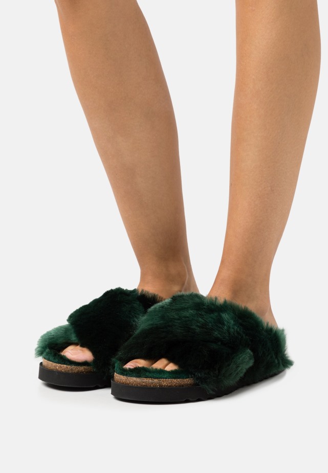 Gabor Stoffige Roze Pantoffels