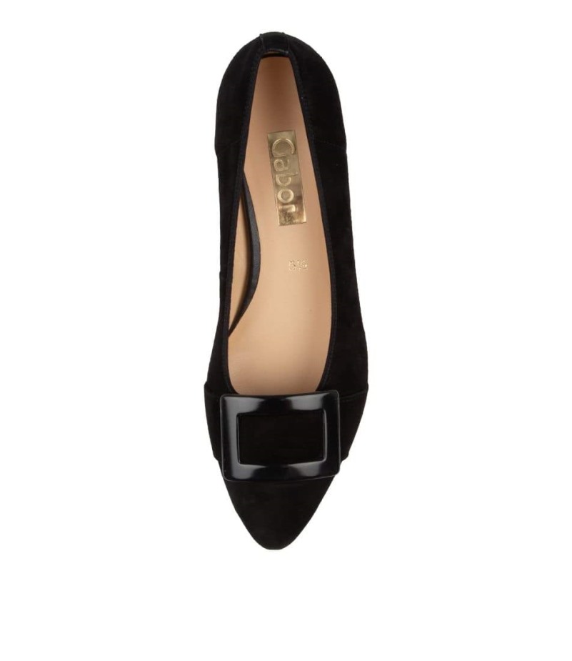 Gabor Telly Zwart Suède