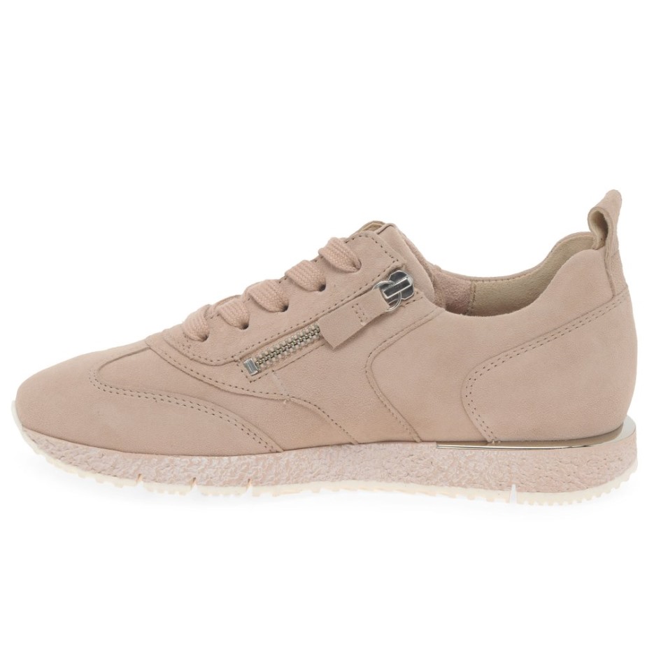 Gabor Woensdag Dames Sneakers Rouge Suède