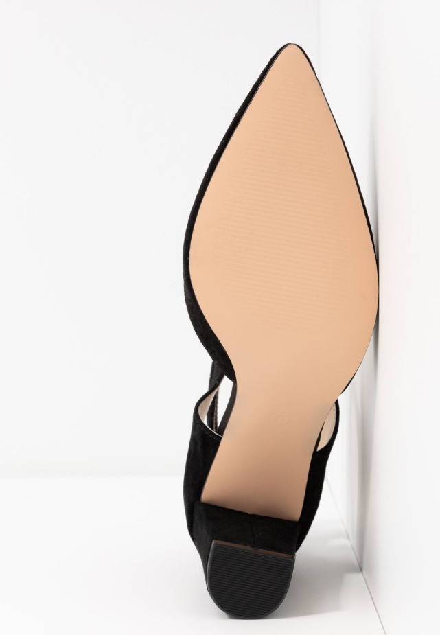 Gabor Zwart Leer - Hoge Hakken