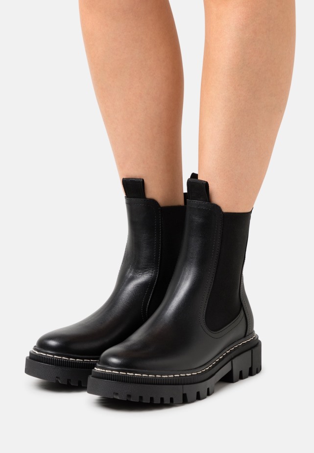 Gabor Zwarte Enkellaarsjes