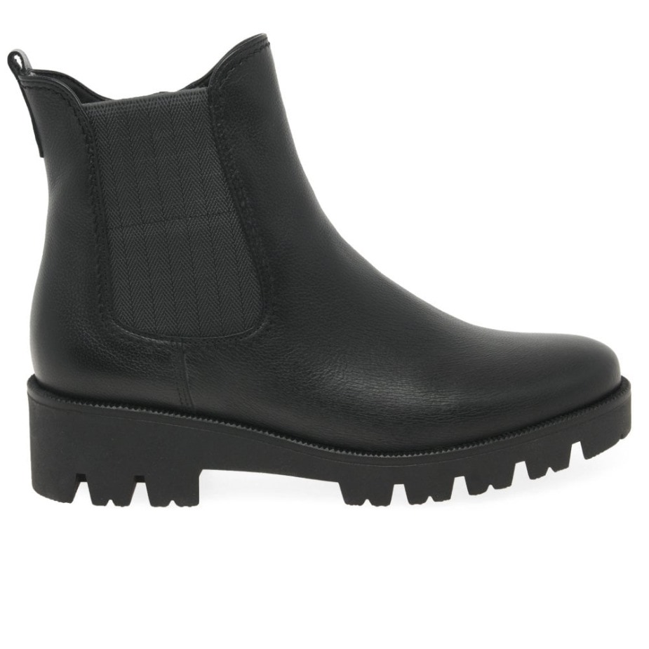 Gabor Zwarte Newport Dames Chelsea Boots