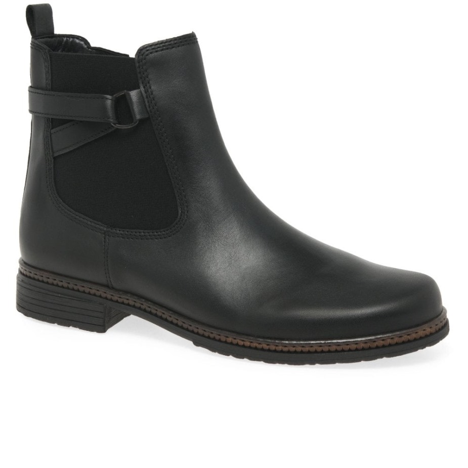 Gabor Zwarte Nolene Chelsea Boots Voor Dames