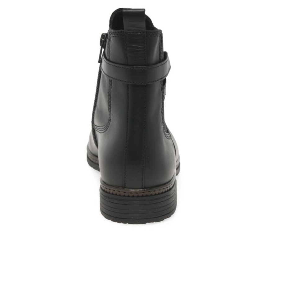 Gabor Zwarte Nolene Chelsea Boots Voor Dames
