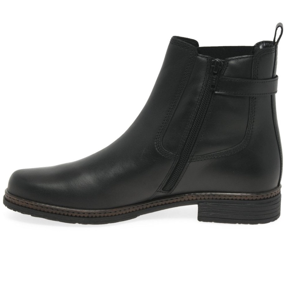 Gabor Zwarte Nolene Chelsea Boots Voor Dames