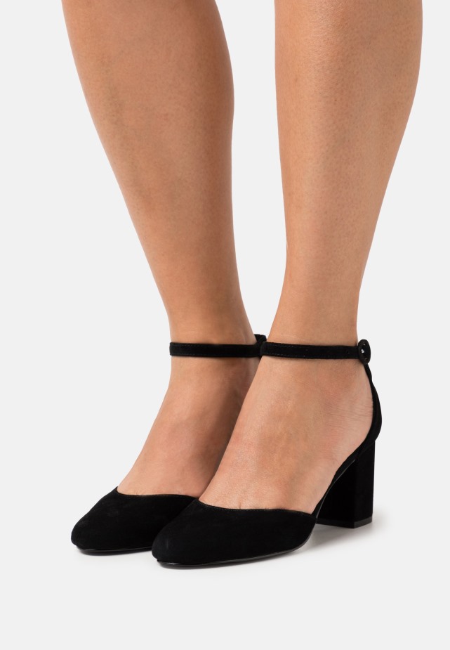 Gabor Zwarte Pumps Met Klassieke Hak