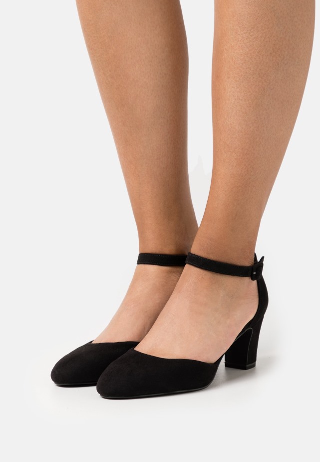 Gabor Zwarte Pumps Met Klassieke Hak